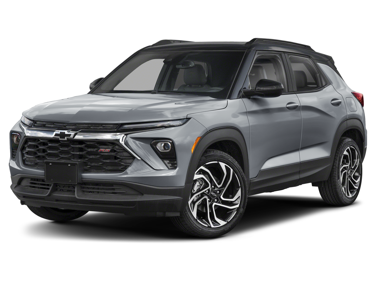 2026 Chevrolet Trailblazer AWD 4dr RS in Mosaic Black Metallic — front three-quarter view