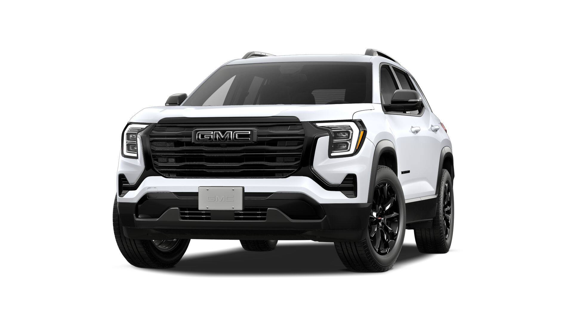 2027 GMC Terrain AWD Elevation in Summit White — front three-quarter view