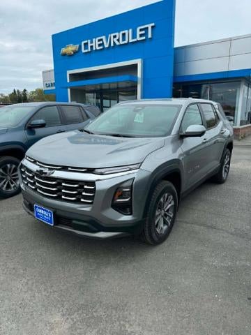 2026 Chevrolet Equinox LT in Sterling Gray Metallic — front three-quarter view