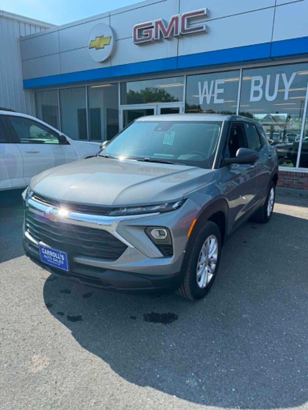 2026 Chevrolet Trailblazer LS in Sterling Gray Metallic — front three-quarter view